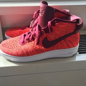 Nike Air Force one fly knit  size 12 women’s